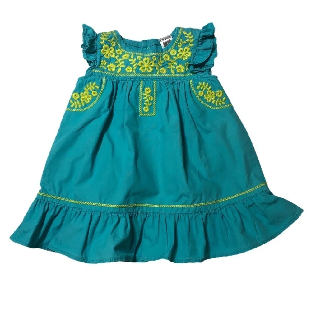 Carter’s Fiesta Floral Frock Dress
